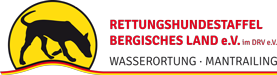 Rettungshundestaffel Bergisches Land e.V. im DRV e.V. Logo